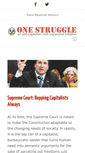 Mobile Screenshot of onestruggle.net