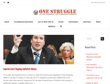 Tablet Screenshot of onestruggle.net